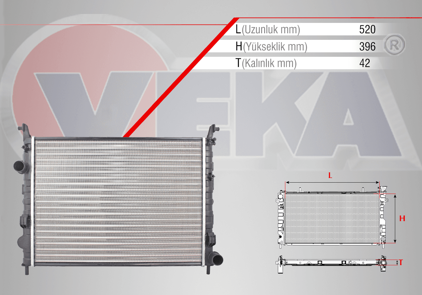 SU RADYATORU MEKANIK FIAT ALBEA 1.3 MJT M-T 2003-2007