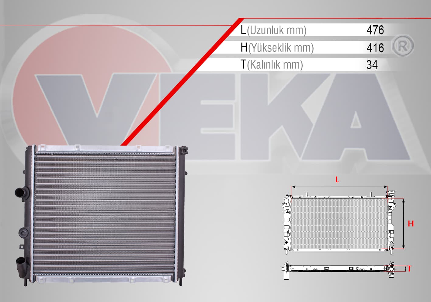 SU RADYATORU MEKANIK RENAULT KANGOO (KC0/1) 1.9 D M-T 1998-2008
