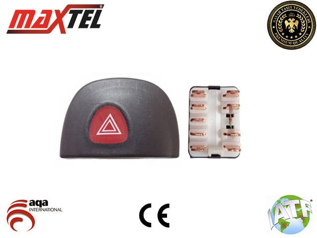 DORTLU FLASOR ANAHTARI 9 PIN MEGANE I
