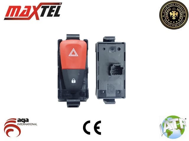 DORTLU FLASOR ANAHTARI 6 PIN CLIO III