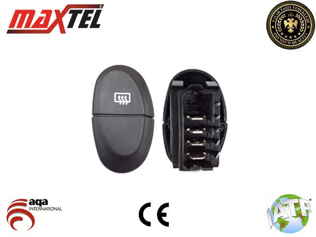 ARKA CAM REZISTANS ANAHTARI MEGANE I 4 PIN