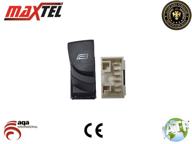 CAM ACMA DUGMESI ON SOL DIS 6 PIN TEKLI BEYAZ KASASIZ DUCATO II