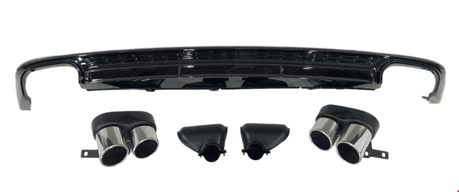 S6 ARKA DİFÜZÖR SET (KROM EGZOZLU) A6 2020-
