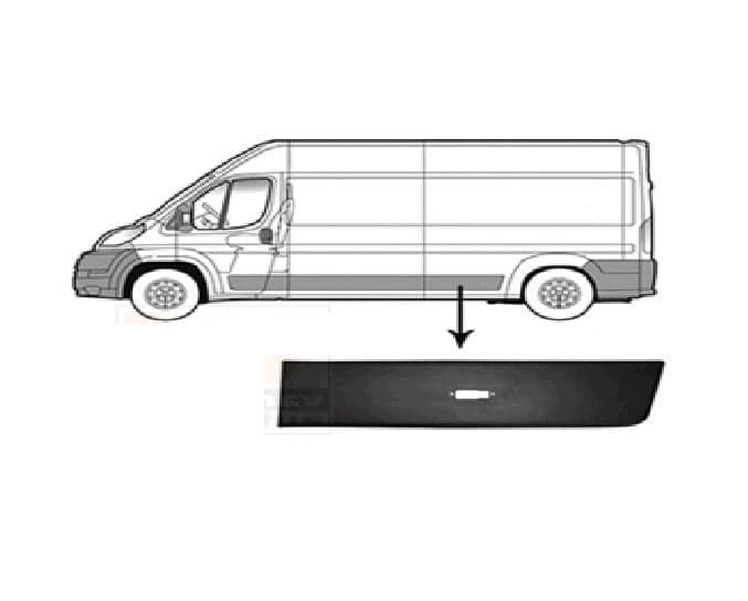 ARKA ÇAMURLUK SOL ÖN KUŞAĞI (DELİKLİ) DUCATO 2007-