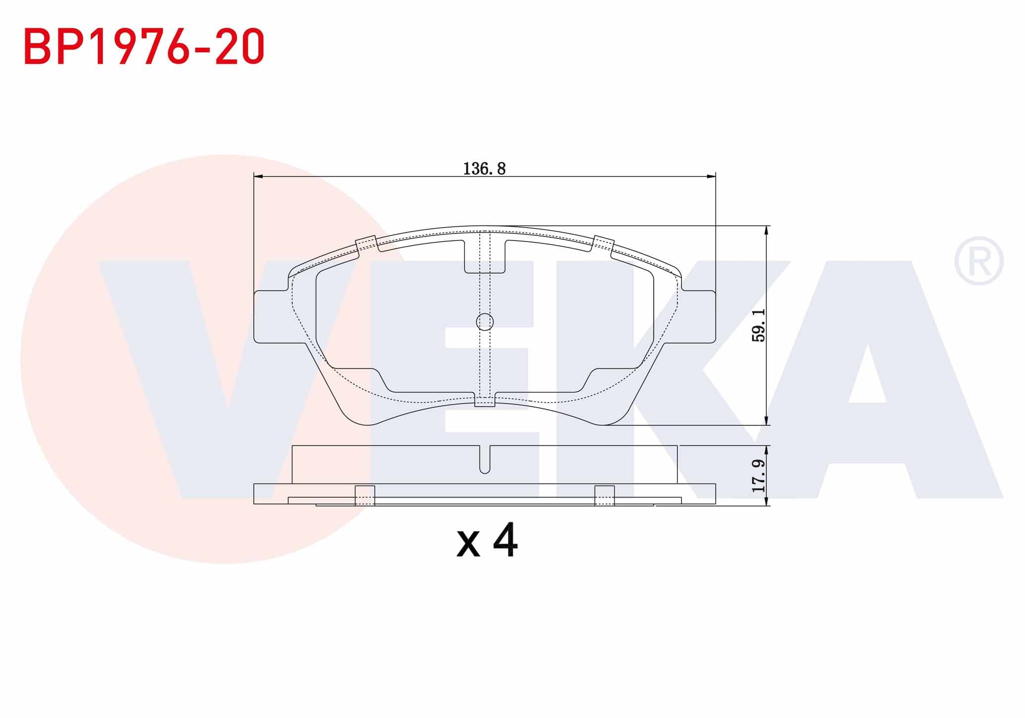 FREN BALATA ON MEGANE II (BM0/1,CM0/1) 1.5 DCI 2002-2008/MEGANE II 1.6i 16v 2002-2008/SCENIC II (JM0/1) 1.5 DCI 2003-2009/SCENIC II 1.6i 16v 2003-2009