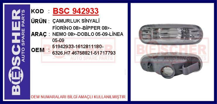 CAMURLUK SINYALI FIORINO 2008