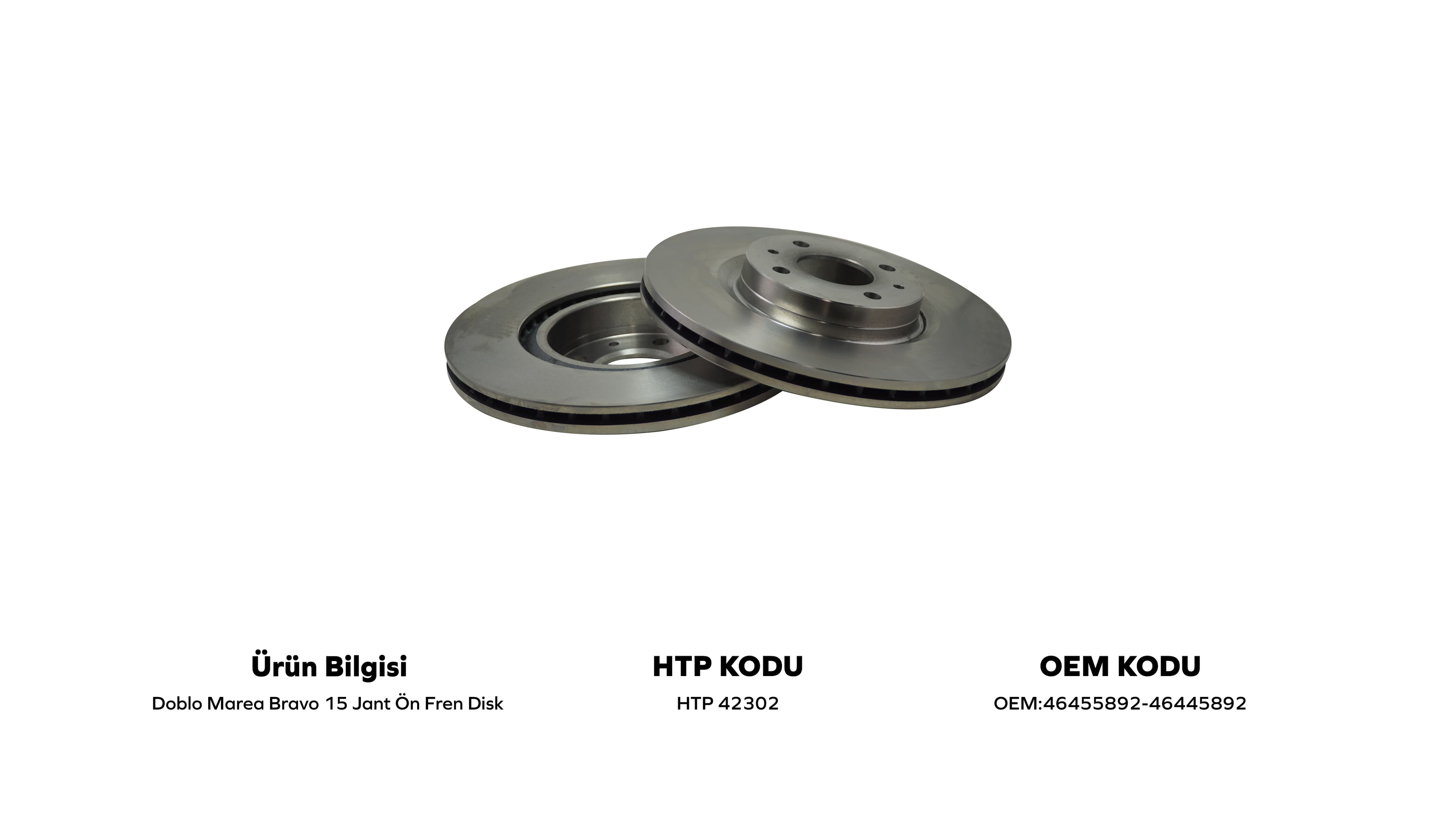 ON FREN DISK AYNASI SOGUTMALI 284mm 15 JANT DOBLO/MAREA/BRAVO II