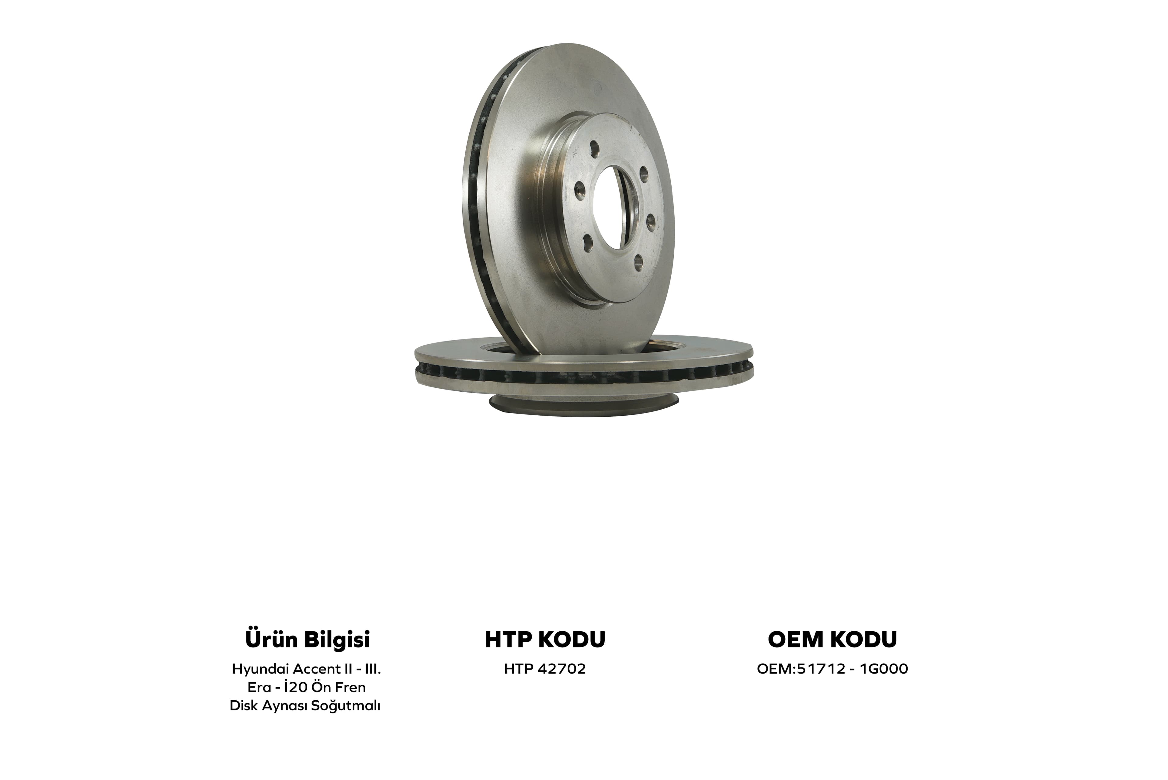 ON FREN DISK AYNASI SOGUTMALI 256MM ACCENT II-III/ERA/I20