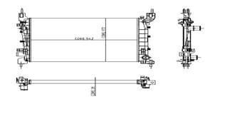 RADYATOR LINEA 1.4 MPI 1 SIRA