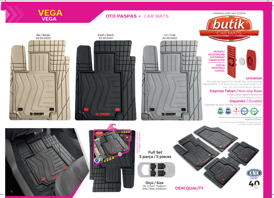 PASPAS SIYAH VEGA