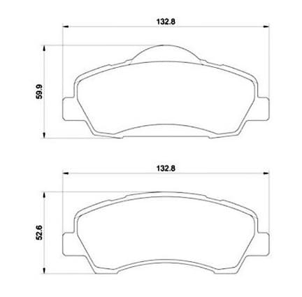 ON FREN BALATASI P301 1.2 VTI-1.6 VTT/CITROEN C ELYSEE 1.2 VTI 1.6 VTI
