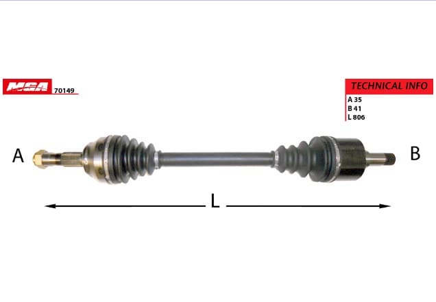 AKS SOL ( FIAT : DUCATO PEUGEOT : BOXER CITROEN : JUMPER 2.2MJTD 2.3MJTD 06-- )