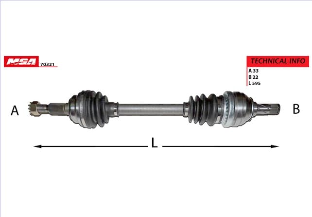 AKS KOMPLE SOL ASRA G ZAFIRA A 1.4-1.6 16V
