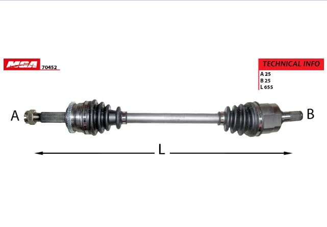 AKS KOMPLE SAGABSSIZ - HYUNDAIGETZ 02/10 1.5 CRDI 4CYL DIZEL