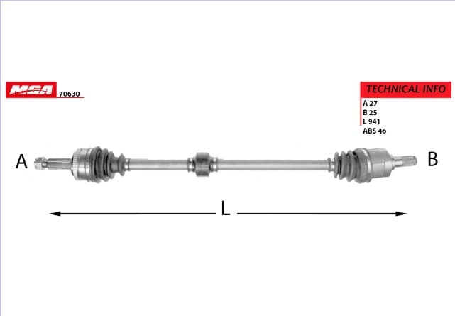 AKS KOMPLE SAG-ABSLI-HYUNDAII30 08/11 1.4-1.6 BENZINLI