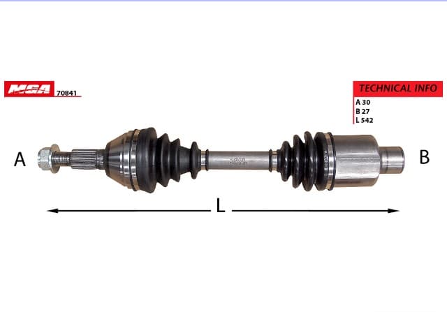 AKS SAG KOMPLE ANTARA CHEVROLET CAPTIVA A C100 2.0 DIZEL