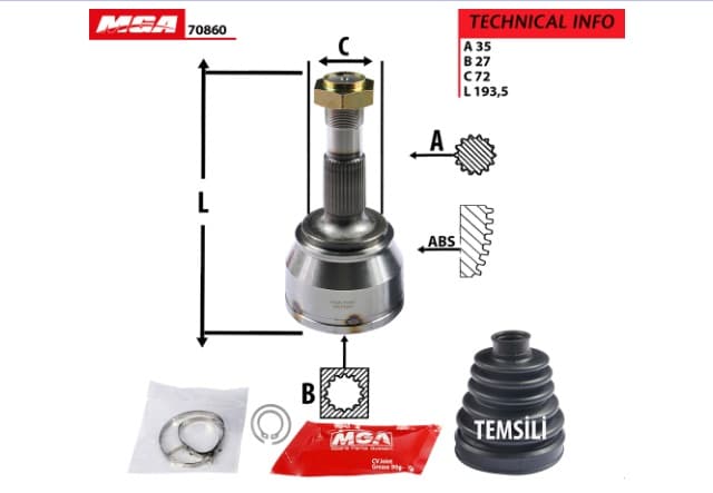 AKS KAFASI DIS SAG-SOL - DUCATO V 2.2-2.3 MJTD 06-