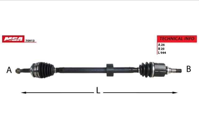 AKS KOMPLE SAG TOYOTACOROLLA-AURIS 1.6 VVTI BENZINLI MAN.-OTOM. 13/16 / COROLLA 1.6 MAN.-OTOM. 16/