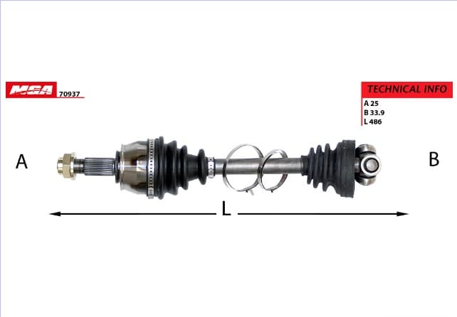 AKS SOL KOMPLE PUNTO 05-12 1.3 JTD ALFA ROMEO MITO 1.3 JTD 08-10