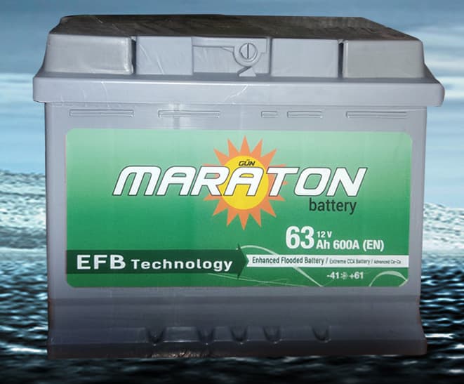 AKU START-STOP EFB 63AH