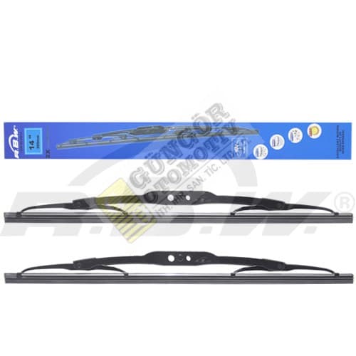 SILECEK SUPURGESI 14 350MM X2 TELLI2ADET=1TAKIM