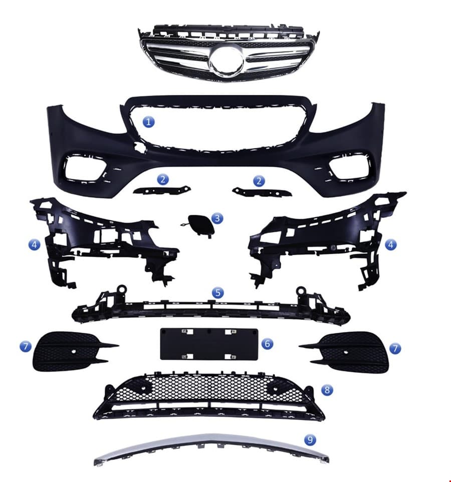 ÖN TAMPON SET ( AMG PANJURLU ) W213 2016-